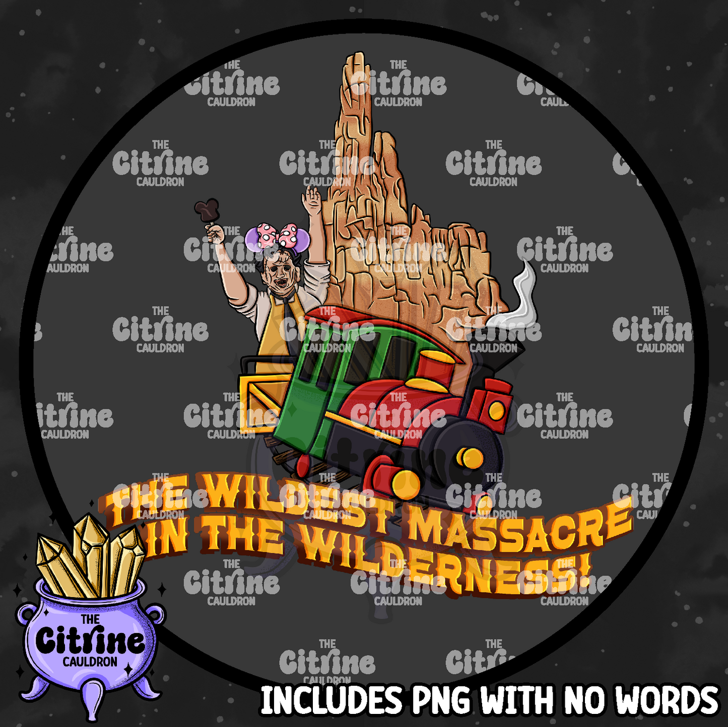 Walt Horror World - Sublimation PNG