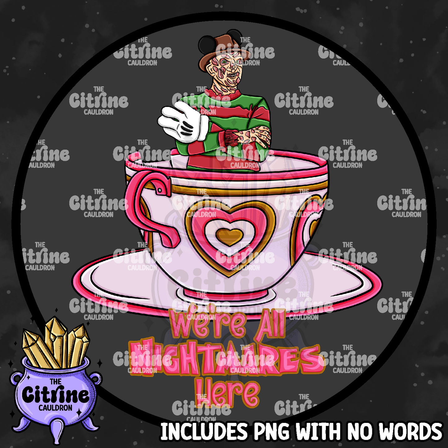 Walt Horror World - Sublimation PNG
