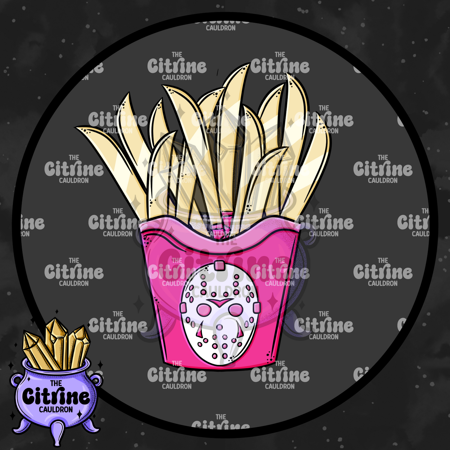 Slasher Fries - Sublimation PNG