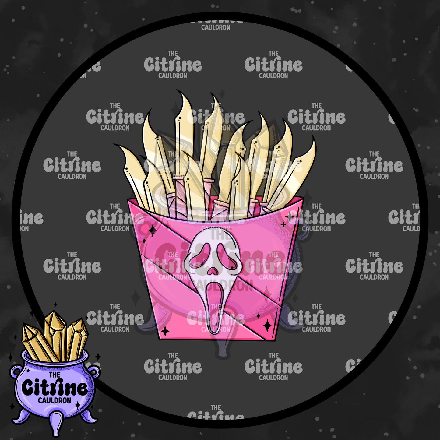 Slasher Fries - Sublimation PNG