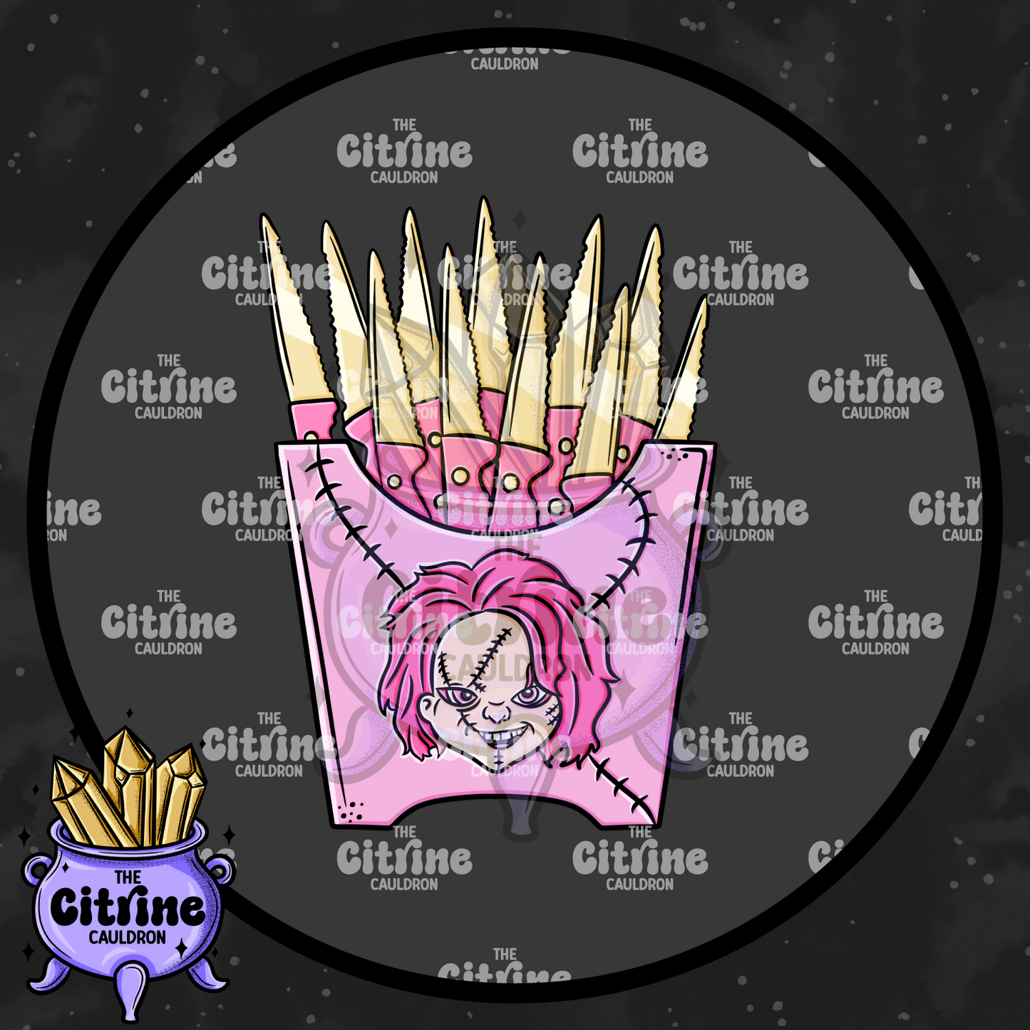 Slasher Fries - Sublimation PNG