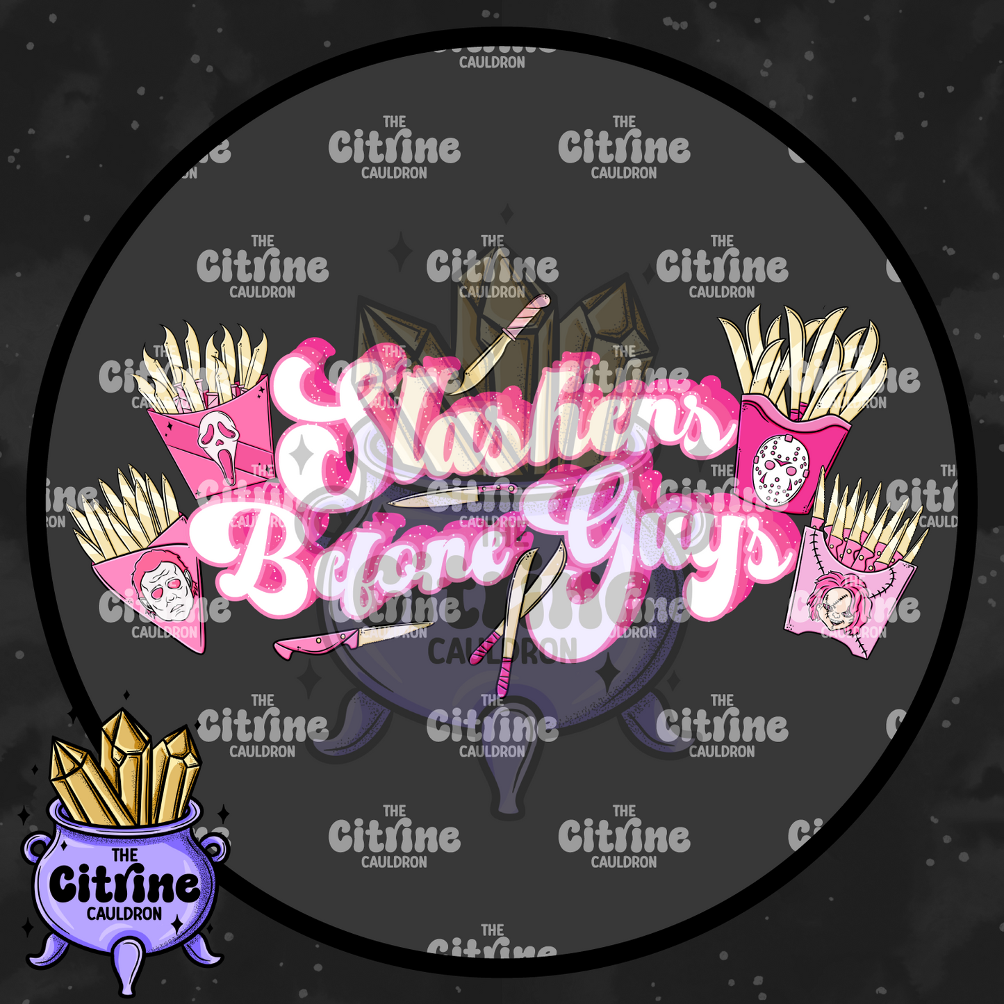 Slasher Fries - Sublimation PNG