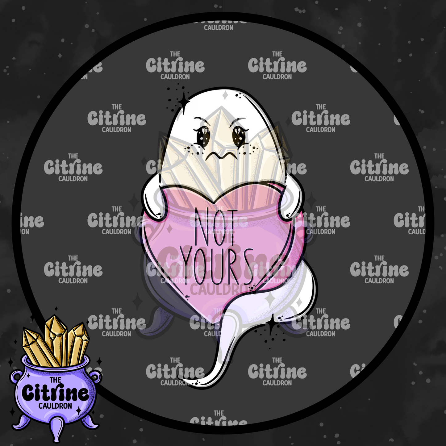 Anti Love Ghosties - Sublimation PNG