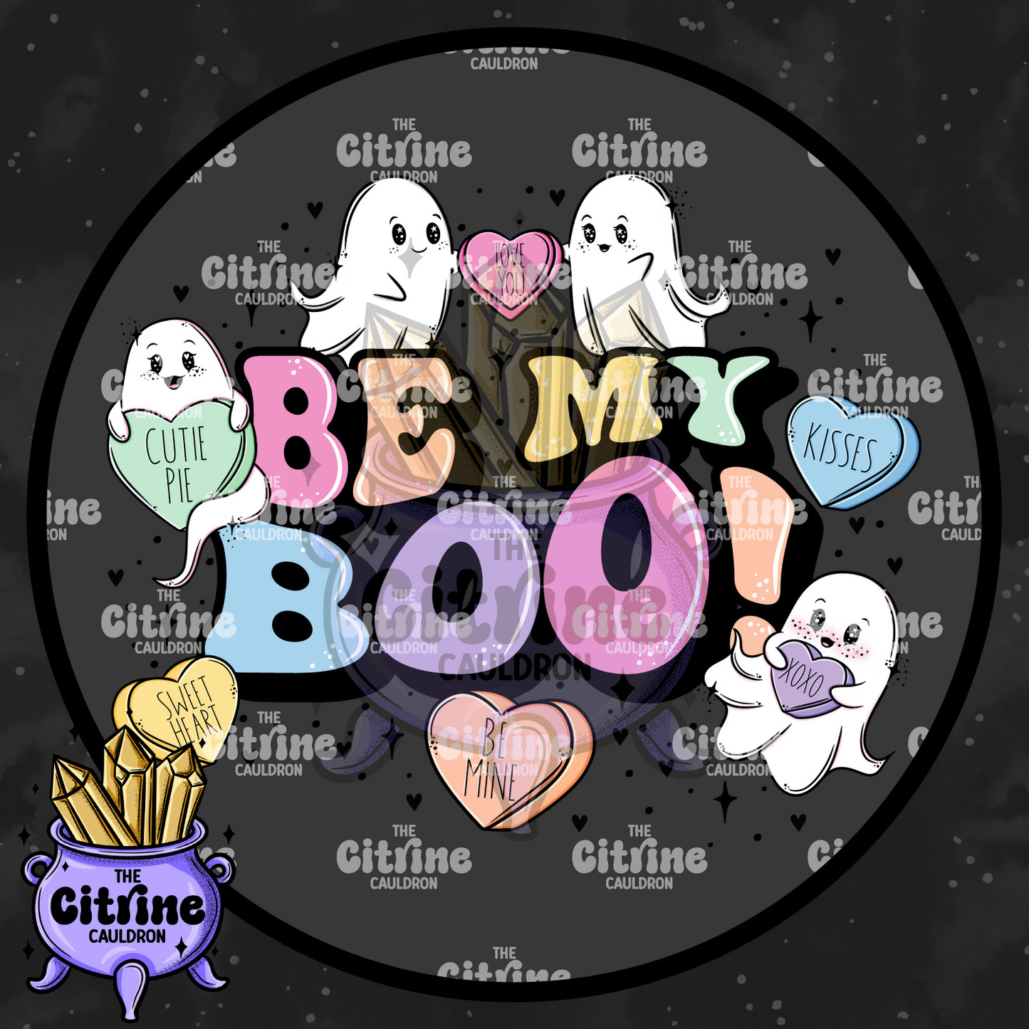 Sweetheart Ghosties - Sublimation PNG