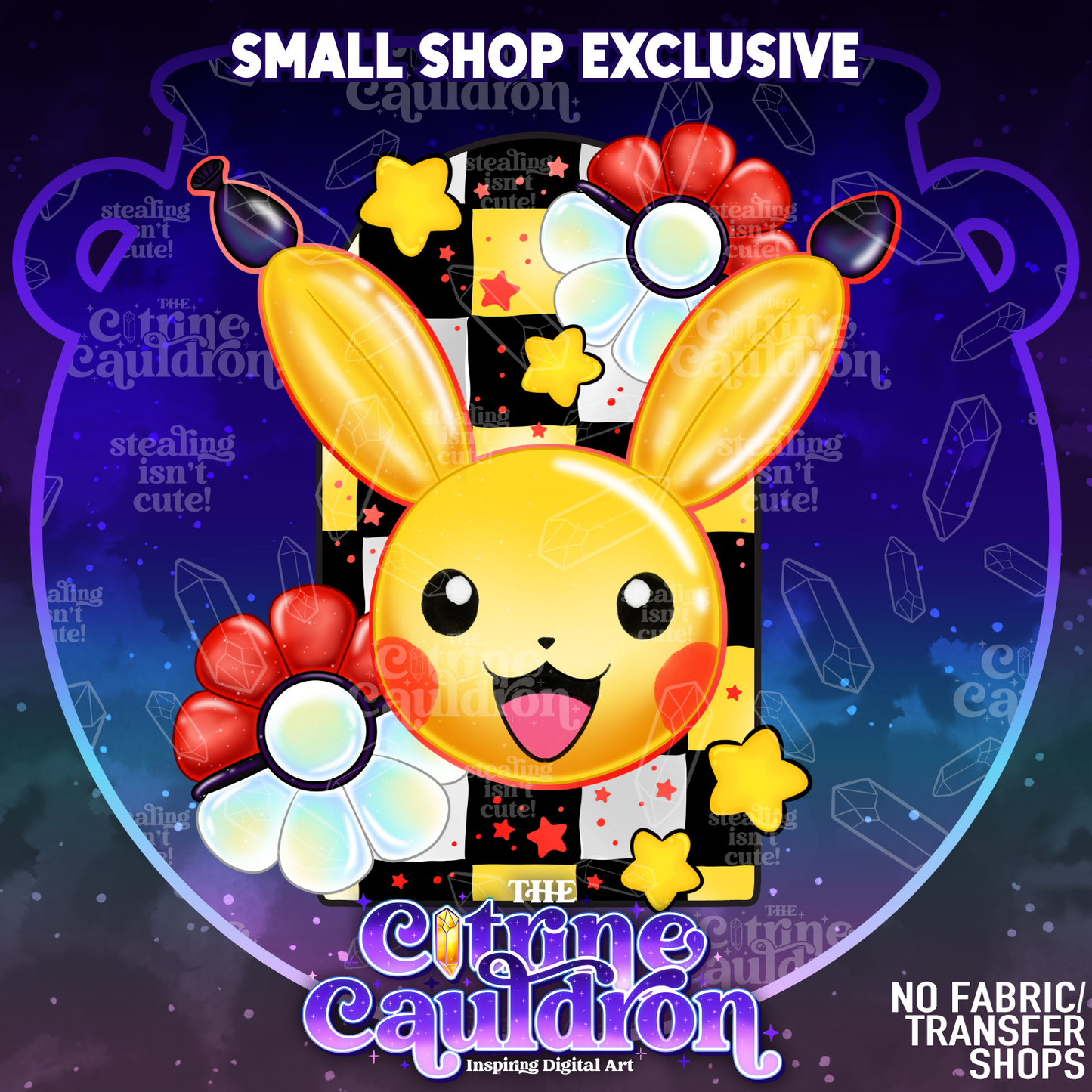 Poke Cuties Collection - Seamless & PNG Bundle - SMALL SHOP