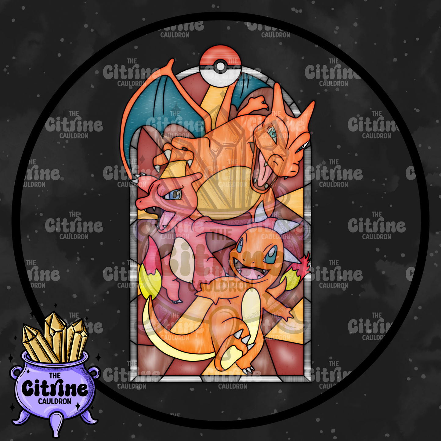 Poke Glass - Sublimation PNG