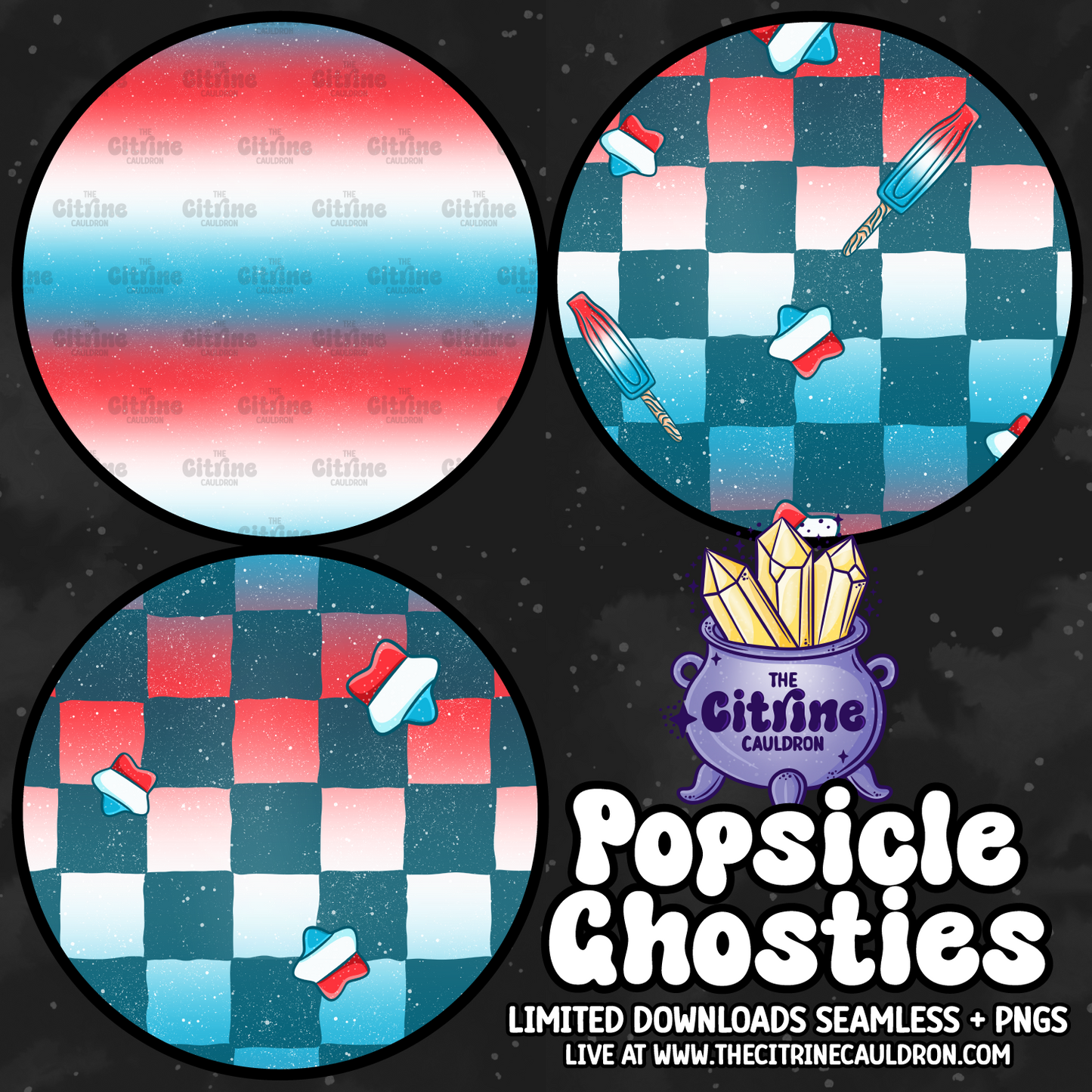 Popsicle Ghosties - Coordinate
