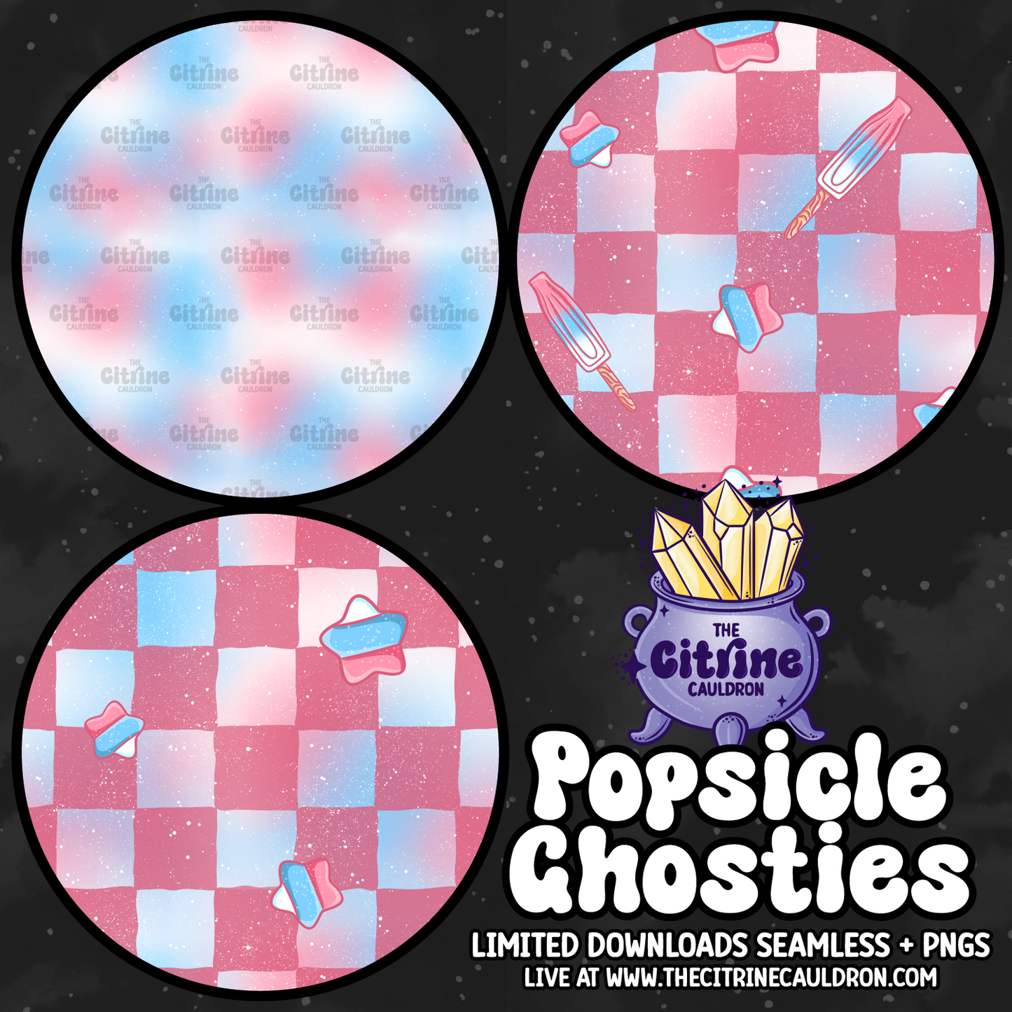Popsicle Ghosties - Coordinate