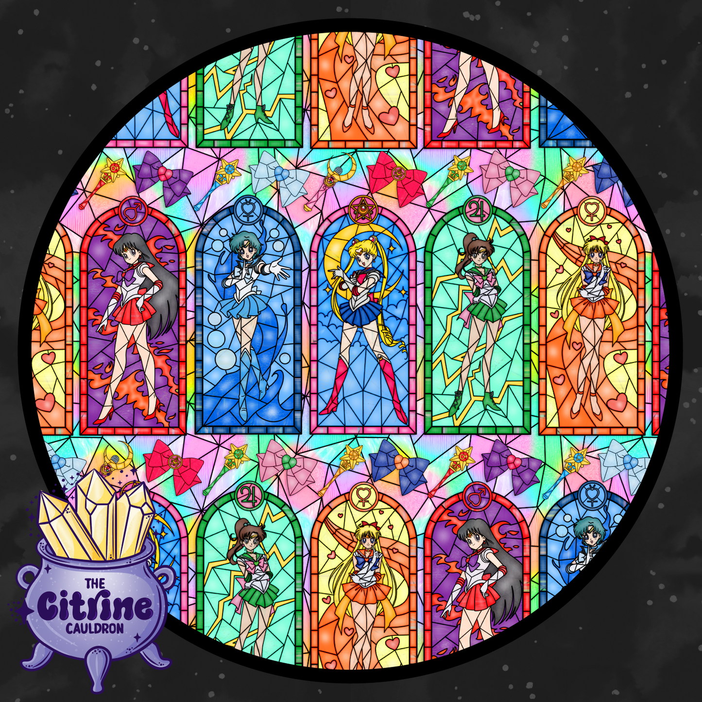 Sailor Glass - Seamless Rainbows