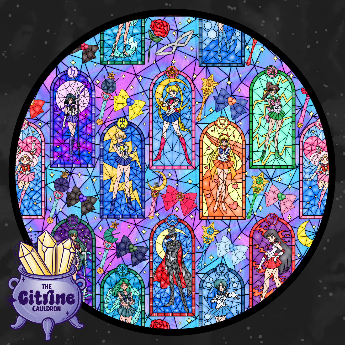 Sailor Glass Ultimate Mash Up - Seamless