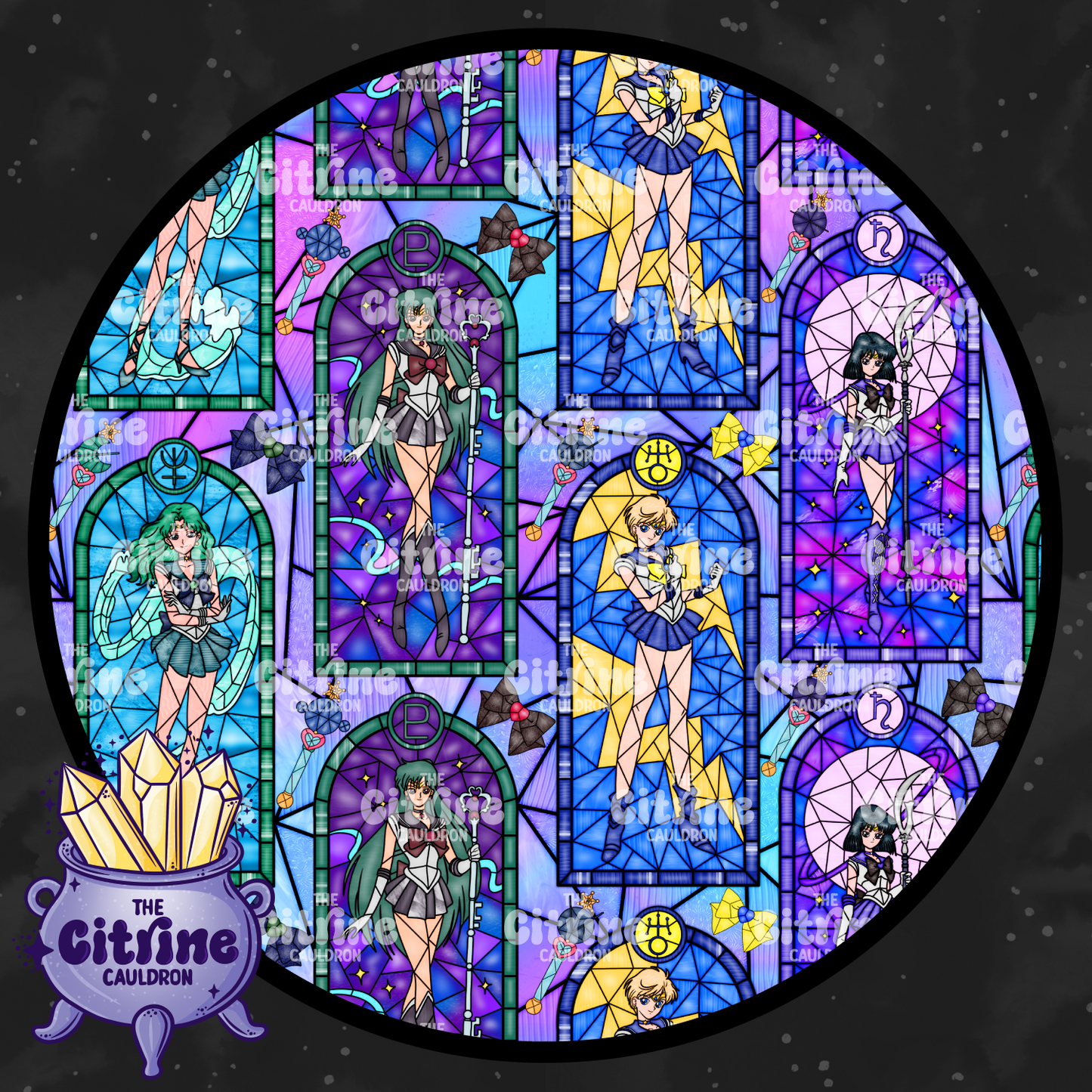 Sailor Glass Part 2 - Seamless