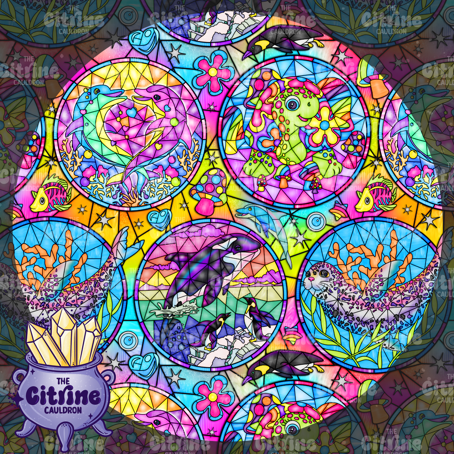 Sea Mash Up - Seamless