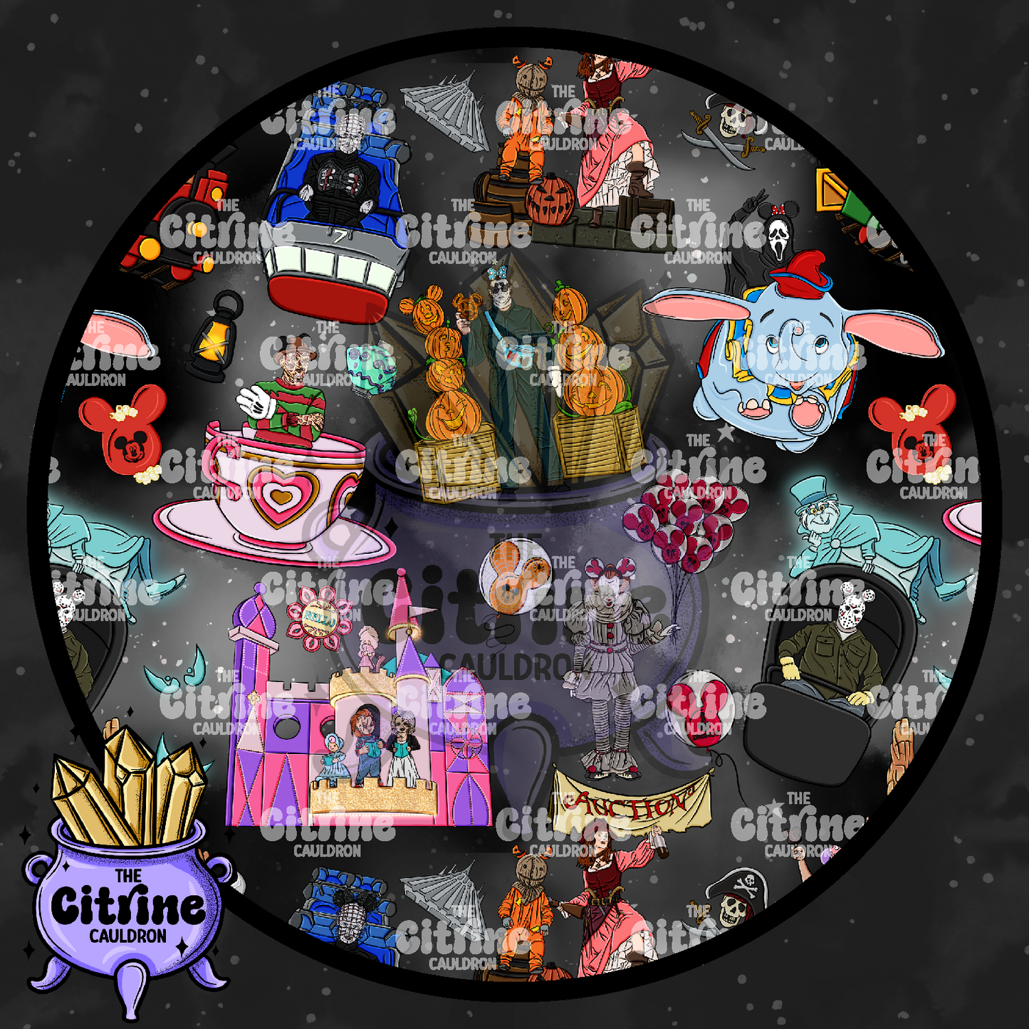 Walt Horror World - Seamless