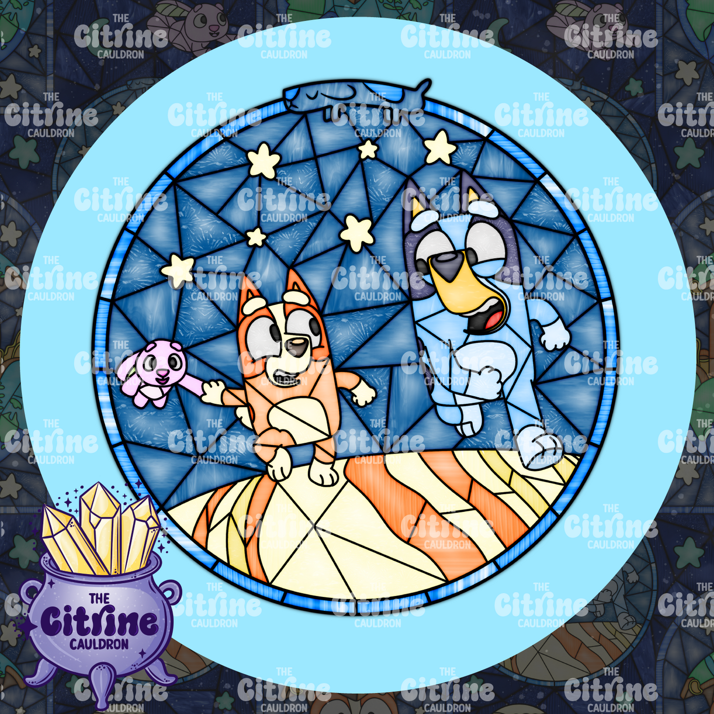 Sleepy Glass - Sublimation PNG