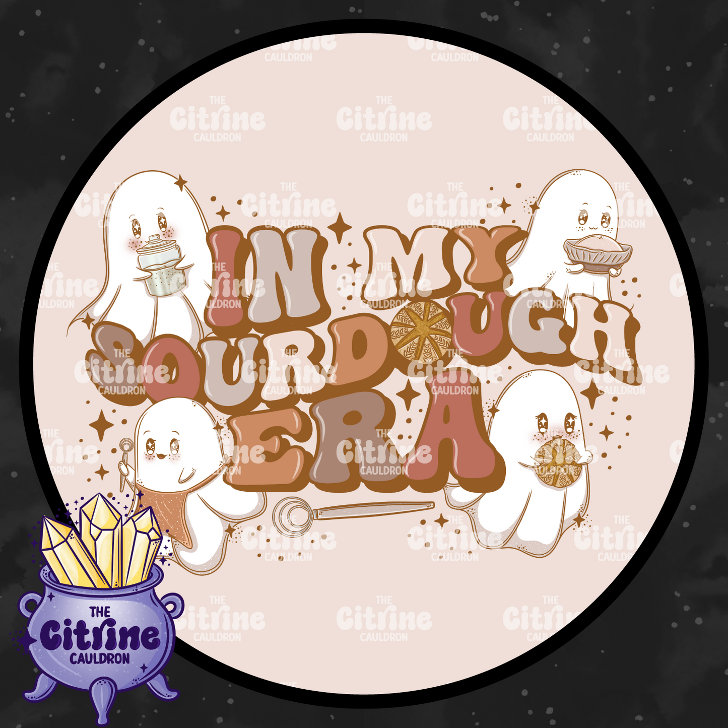 Sourdough Ghosties - Sublimation PNG