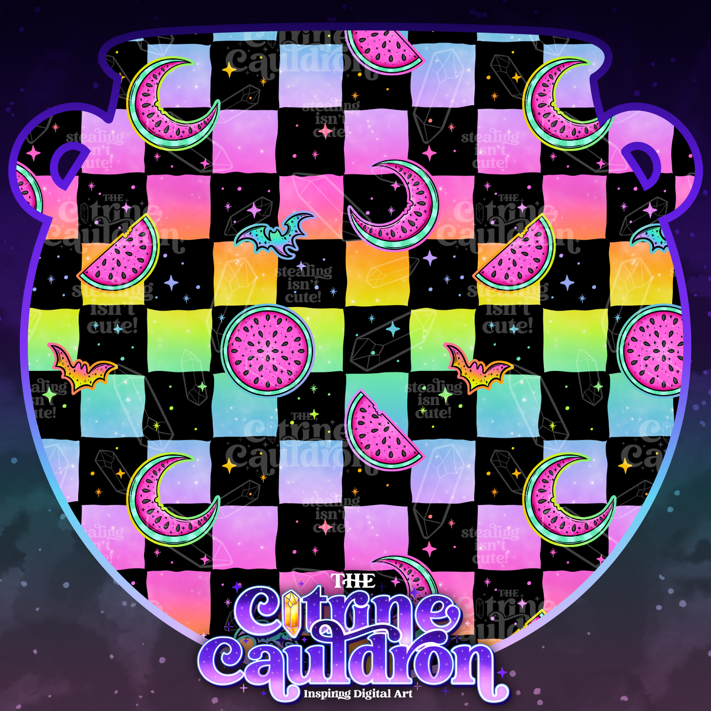 Watermeloon Phases- Coordinate