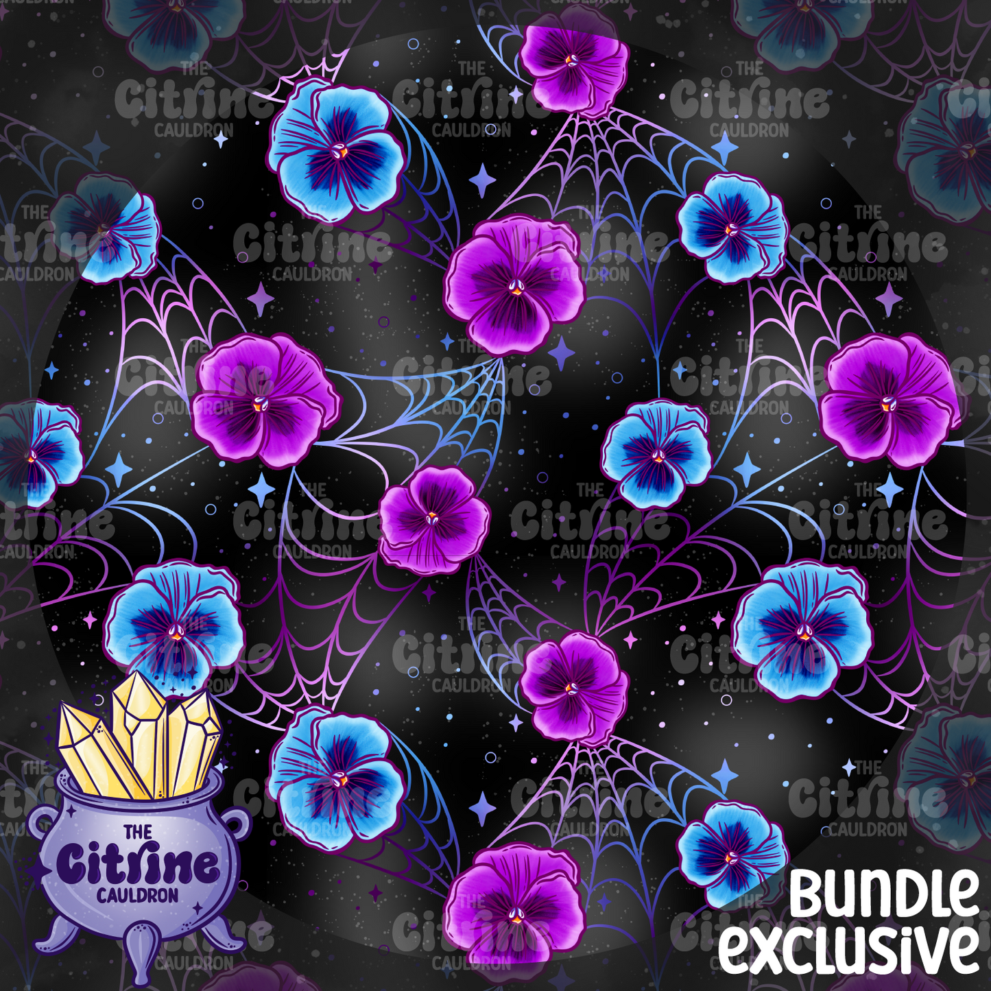 WitchTEA Collection - Seamless, Coordinates & PNG Bundle