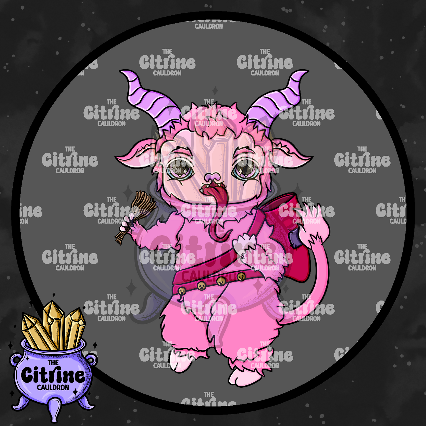 Merry Krampus - Sublimation PNG
