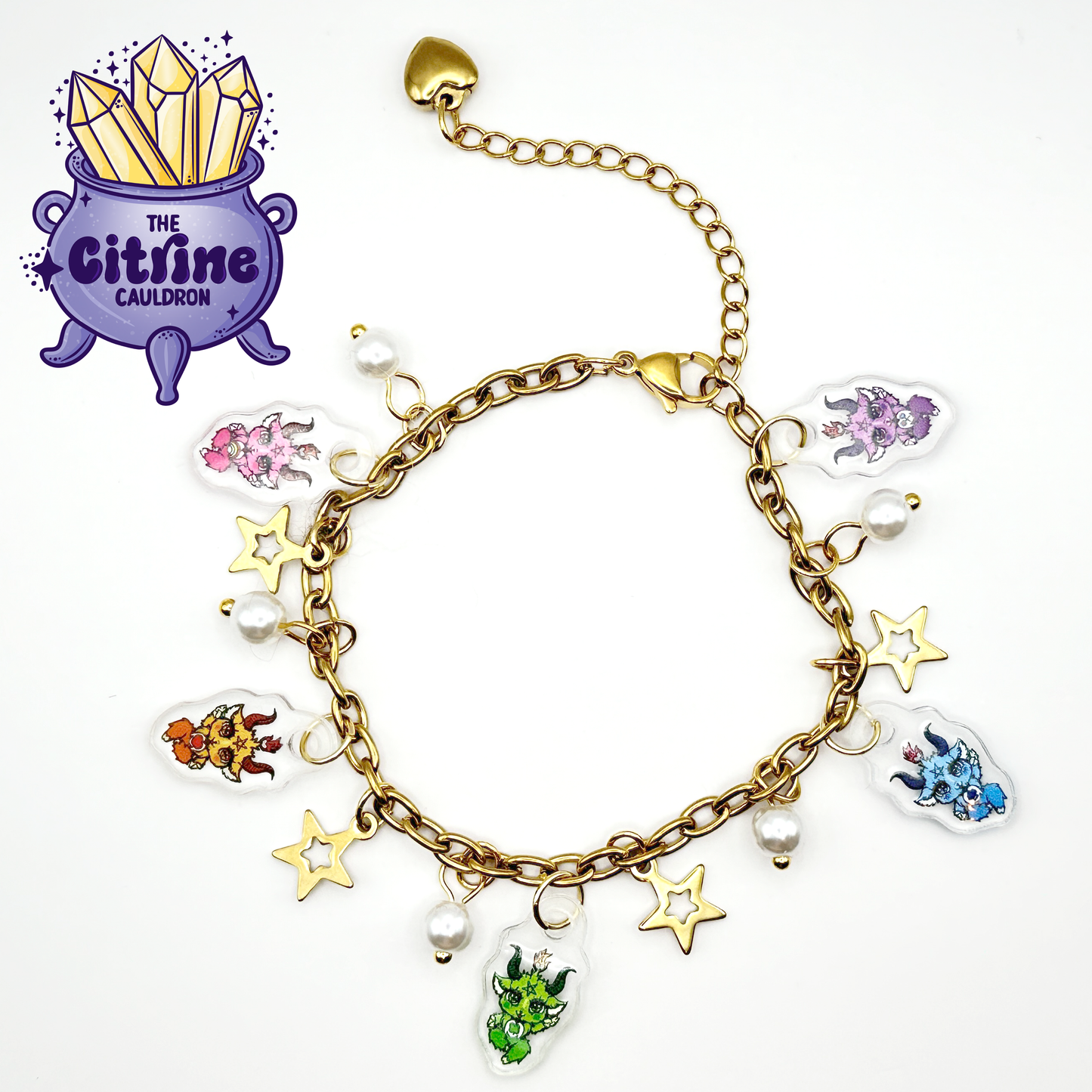 Baphy Bears - Acrylic Charm Bracelet