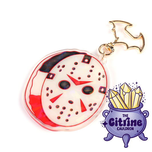 Jason Ice Cream Sandwich - Holographic Acrylic Keychain