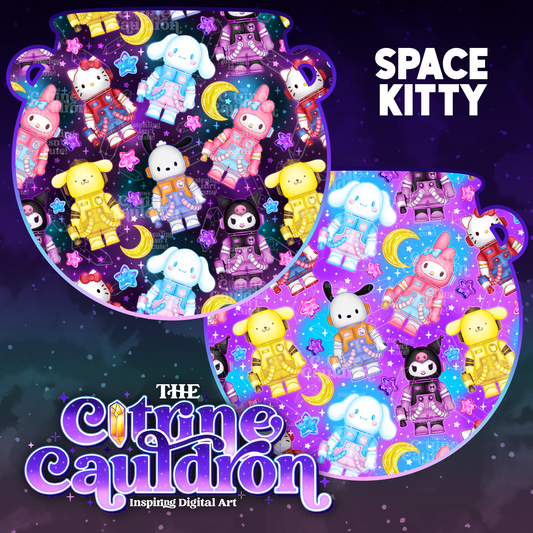 Space Kitty - Seamless