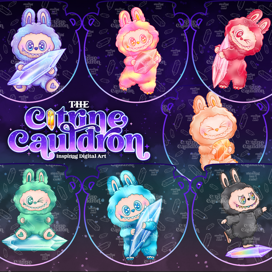 Big Into Crystal - Sublimation PNG