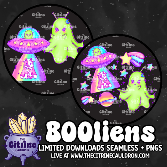 BOOliens - Sublimation PNG