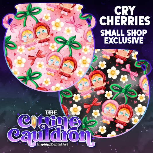 Cry Cherries - Seamless
