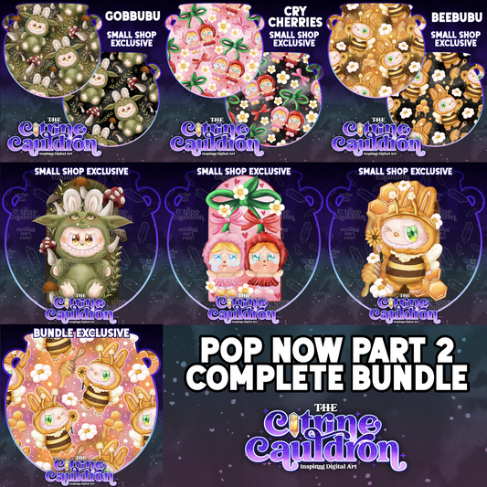 Pop Now Part 2 Complete Collection - Seamless & PNG Bundle SMALL SHOP