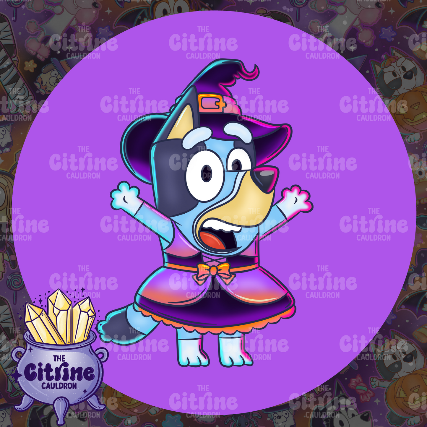 Heelerween 2.0 - Sublimation PNG