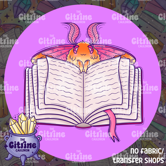 Moth Library - Sublimation PNG