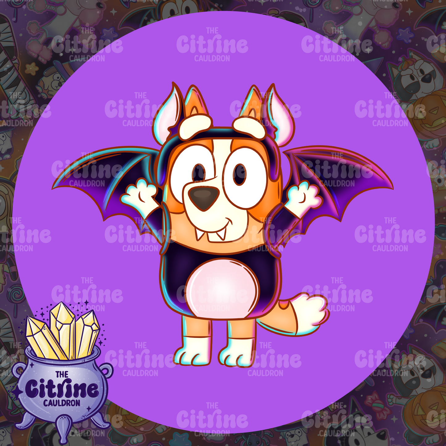 Heelerween 2.0 - Sublimation PNG