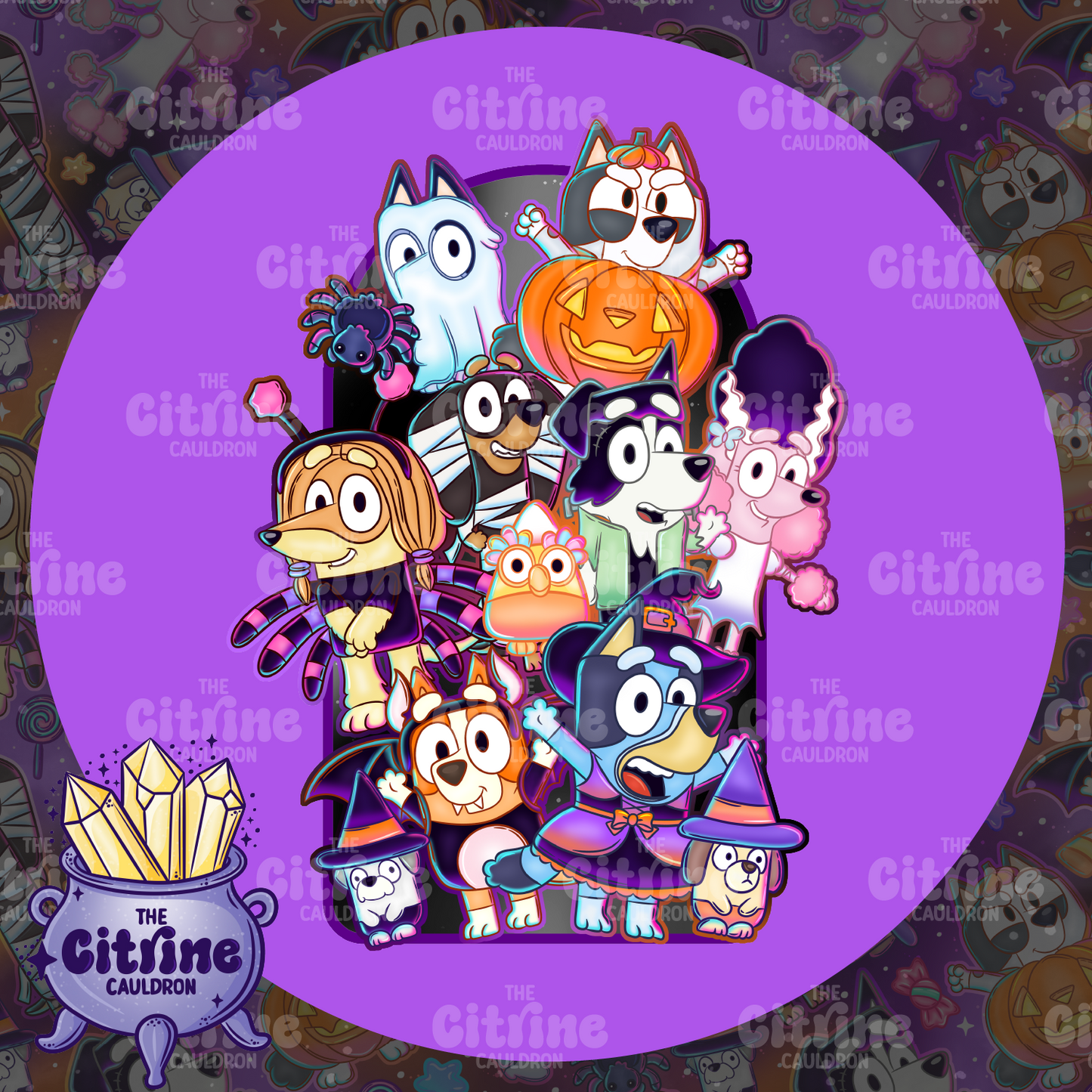 Heelerween 2.0 - Sublimation PNG