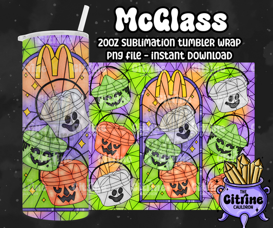 McGlass - PNG Wrap for Sublimation 20oz Tumbler