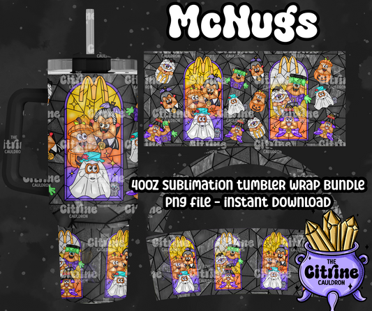 McNugs - PNG Wrap for Sublimation 40oz Tumbler