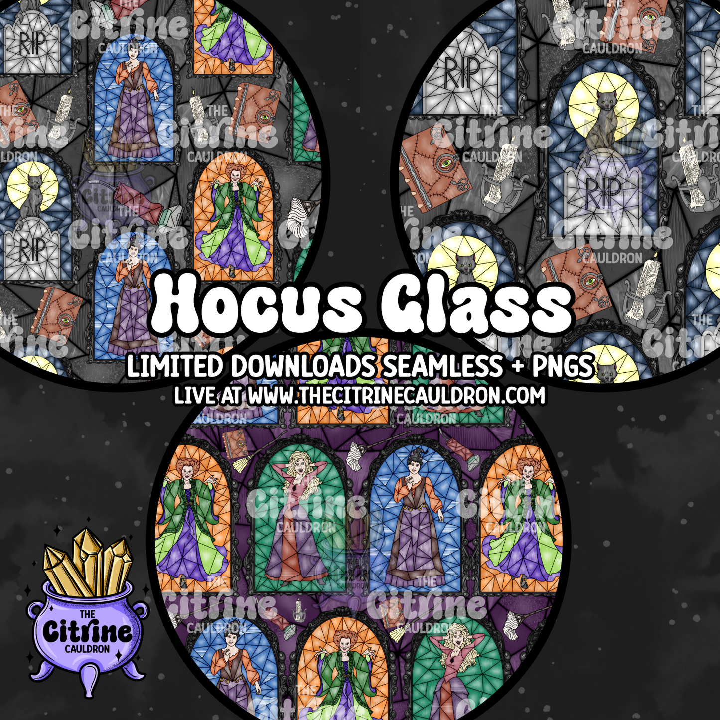 Hocus Glass - Seamless
