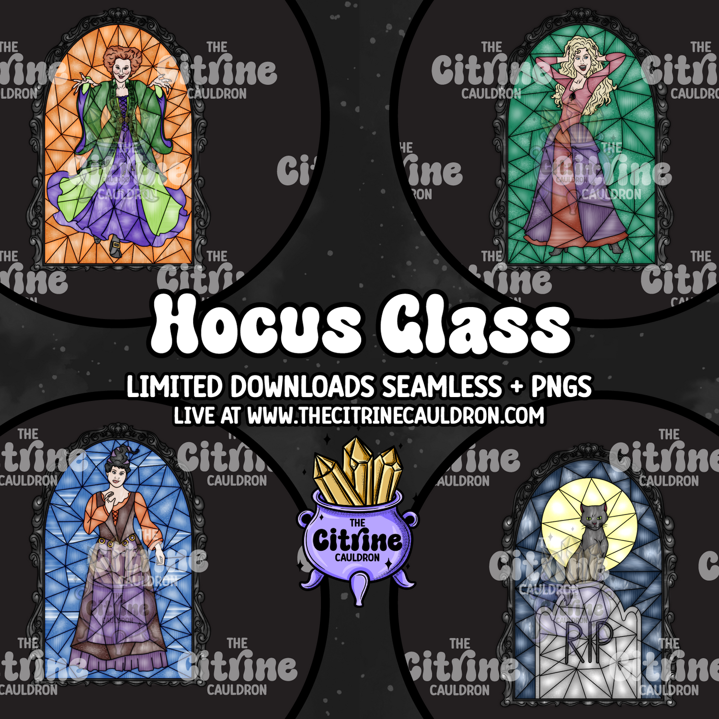 Hocus Glass - Sublimation PNG