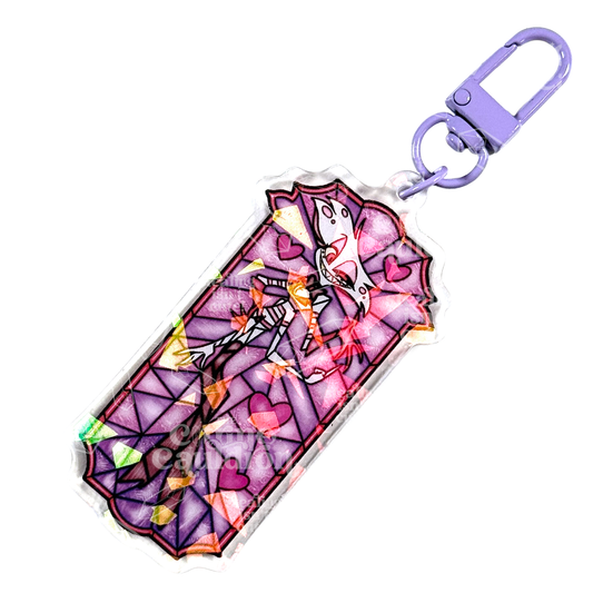 Has Been Glass The Star - Holographic Acrylic Keychain