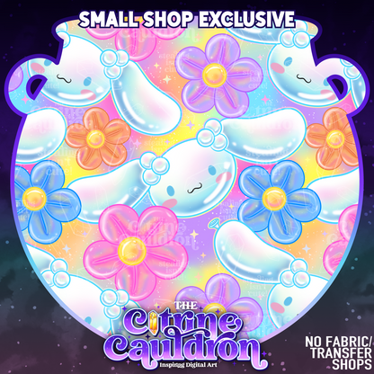 Hello Balloon Rainbow - Seamless - SMALL SHOP