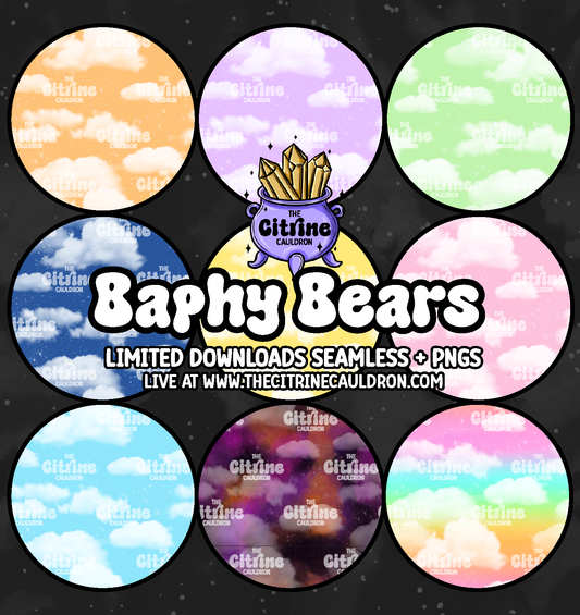 Baphy Bears Coordinate - Seamless