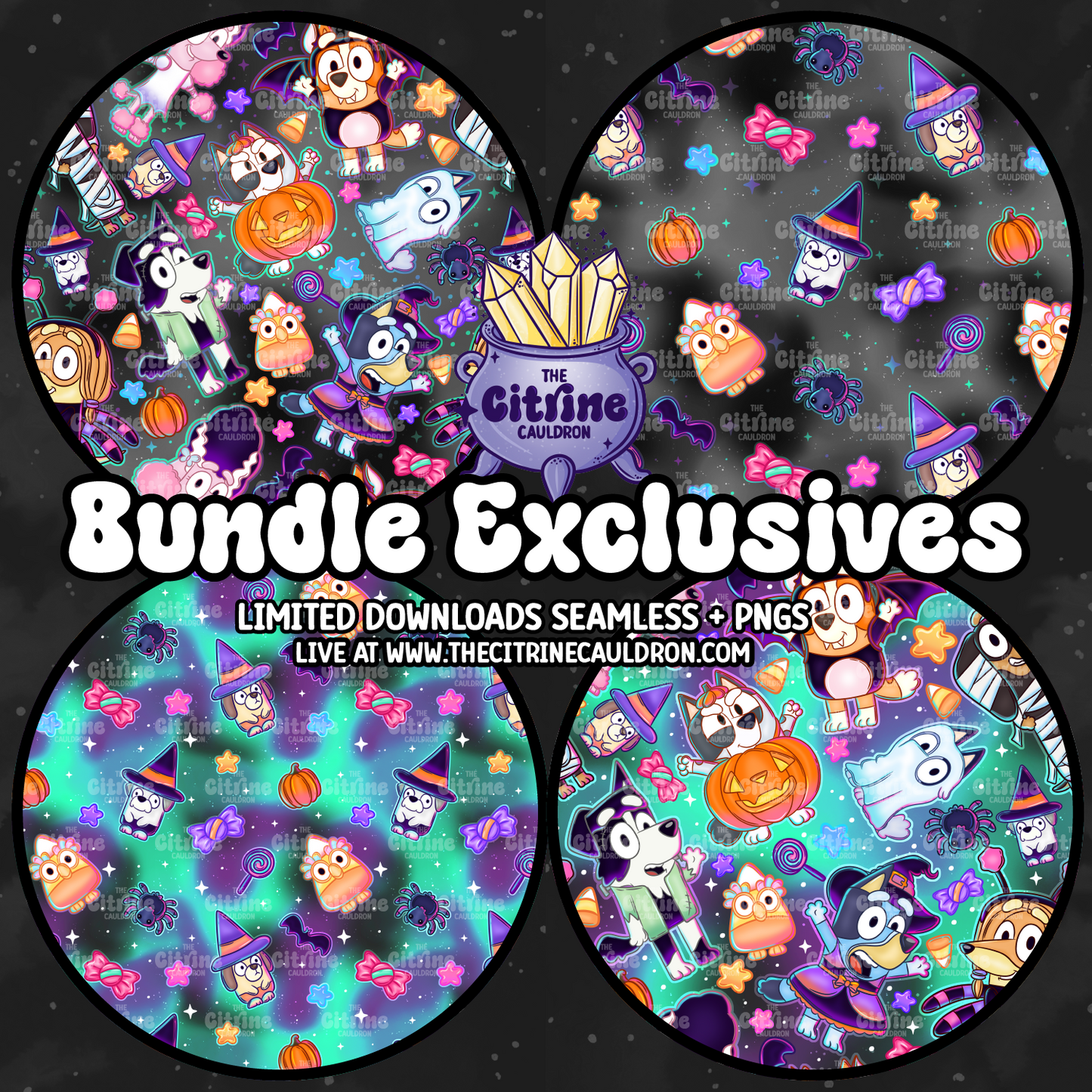 Blueliday Collection - Seamless, Coordinates & PNG Bundle