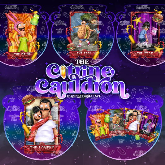 Bob's Tarot - Sublimation PNG