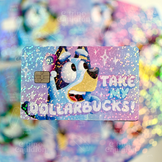 Blue Dog - Card Skin