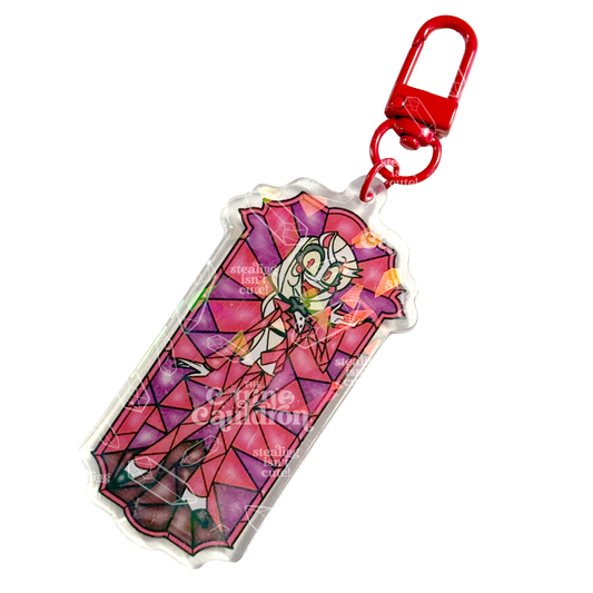 Has Been Glass Princess of Hell - Holographic Acrylic Keychain