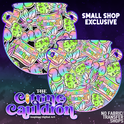 420 Stickers - Seamless - SMALL SHOP