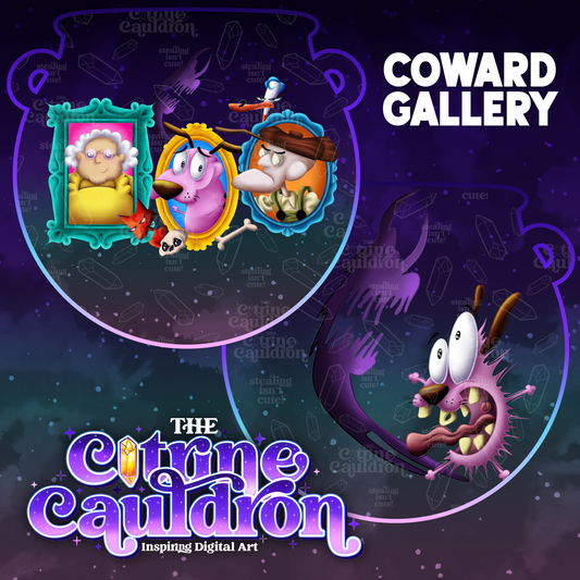 Coward Gallery - Sublimation PNG