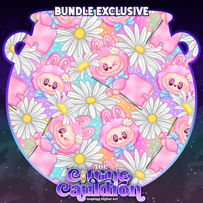 Popbubu Complete Collection - Seamless & PNG Bundle