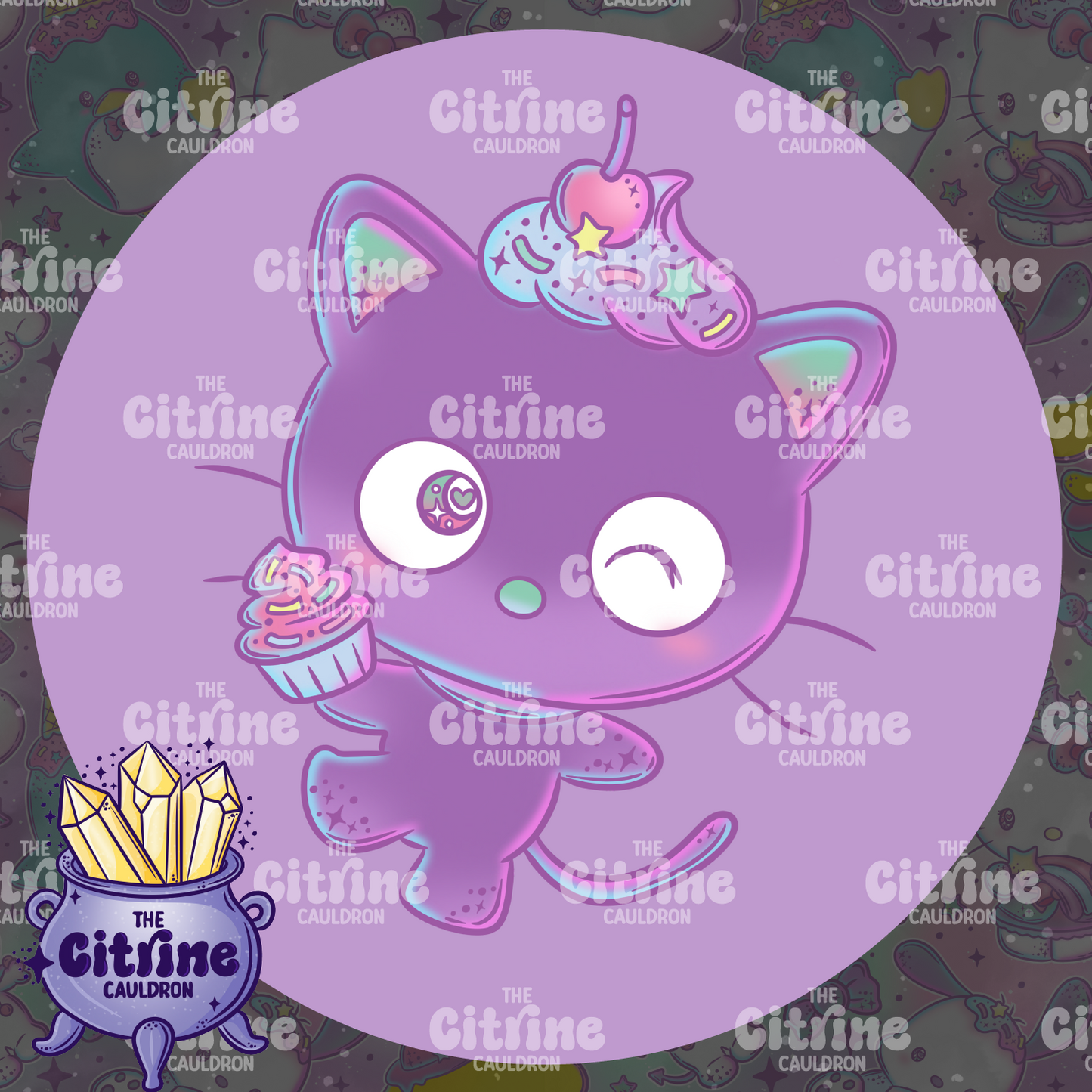 Dessert Kitty - Sublimation PNG