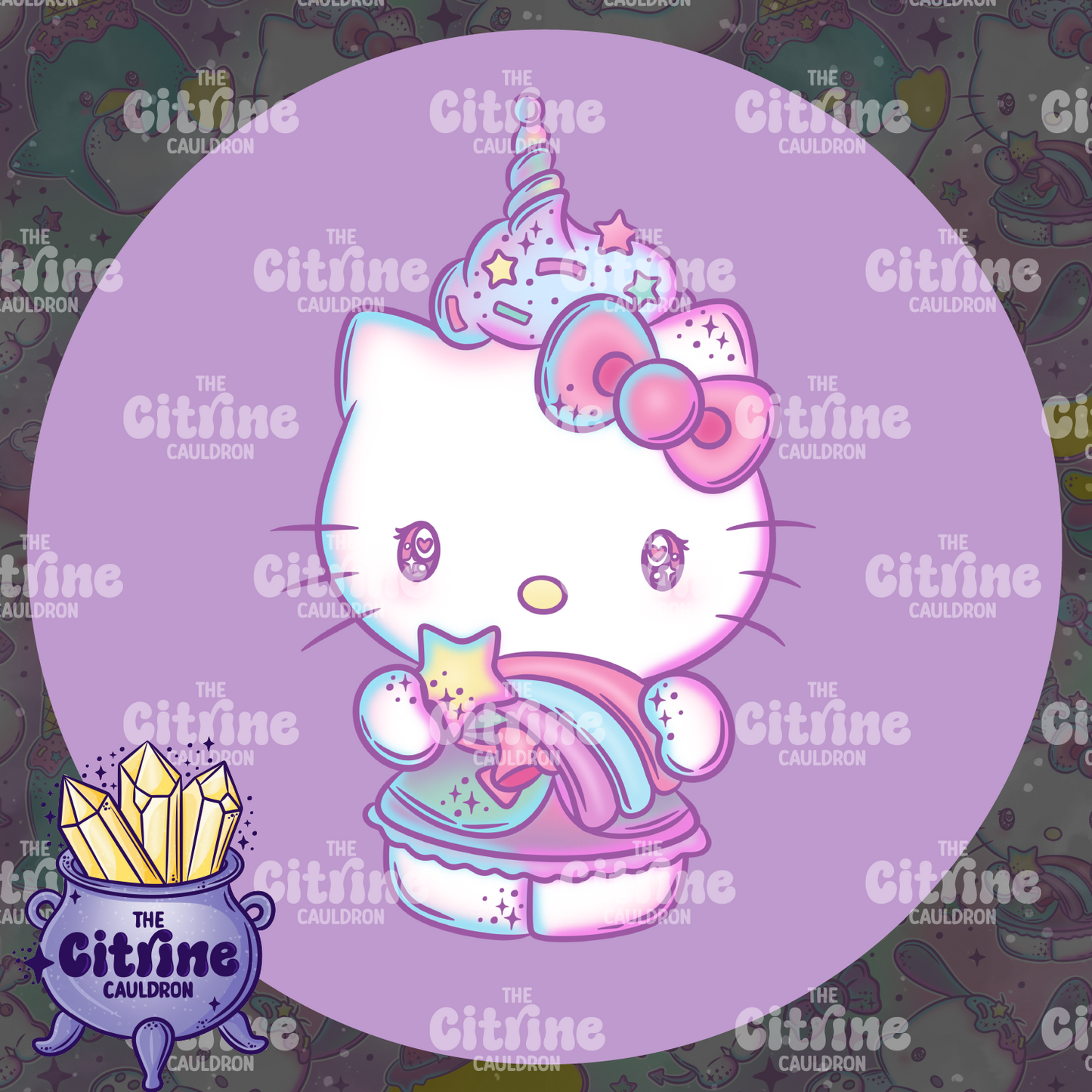 Dessert Kitty - Sublimation PNG