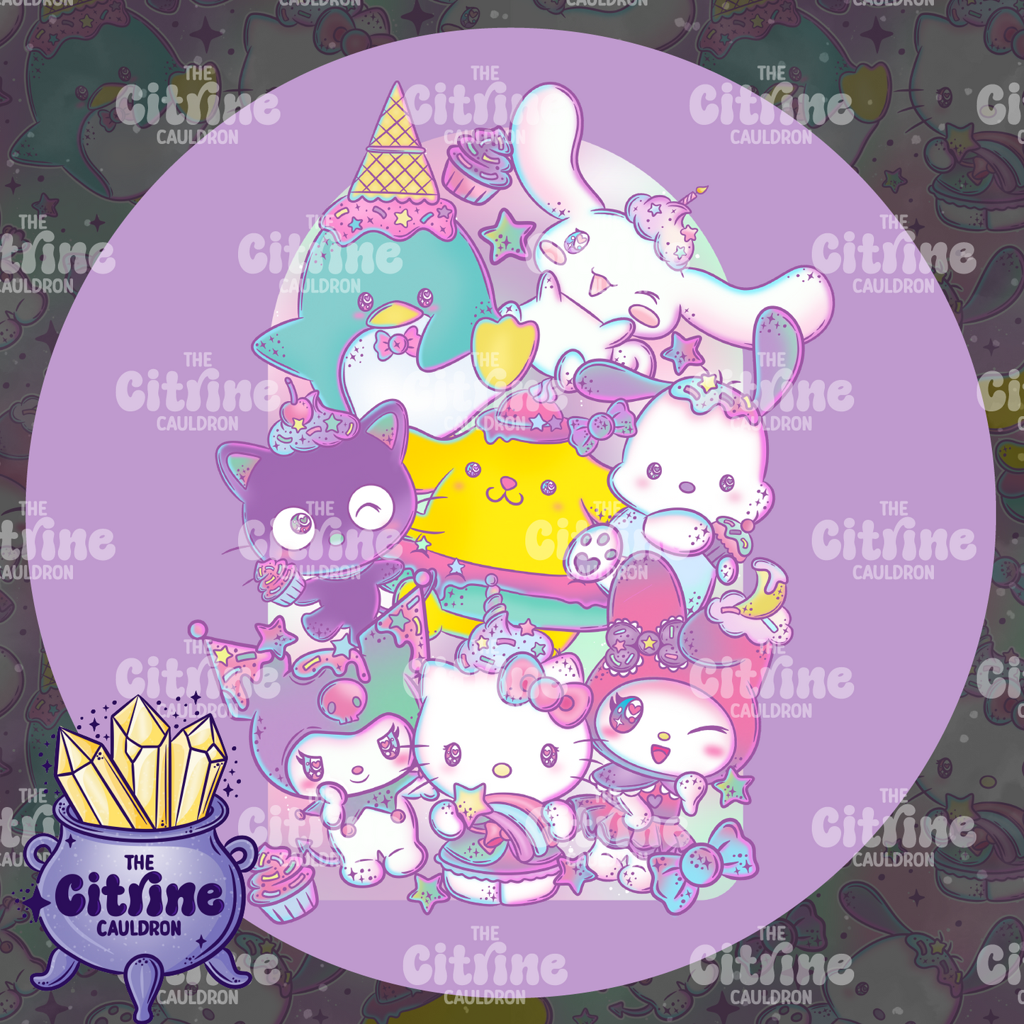 Dessert Kitty - Sublimation PNG